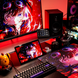 Игровой коврик для мыши ATK Tempered Glass Mouse Pad - Crimson Limited Edition Red ATK-Crimson-red фото 3