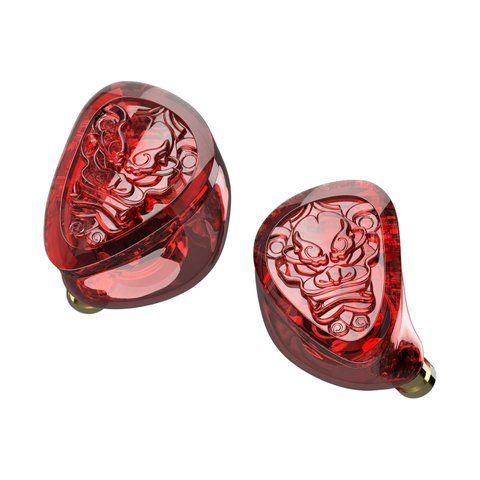 Навушники TANGZU Wan'er 2 S.G Red Lion, пара на білому фоні