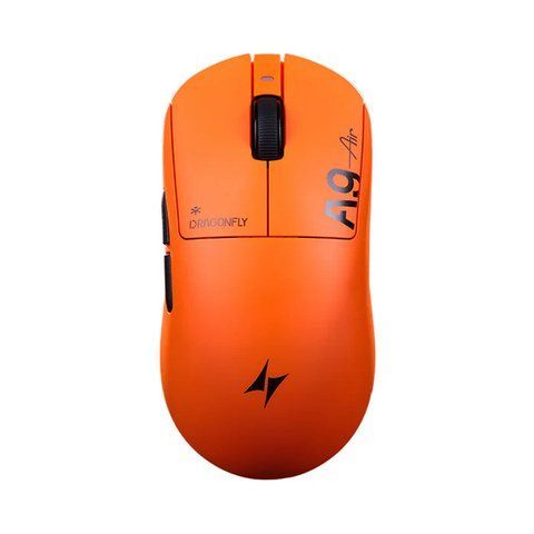 Игровая мышь ATK Dragonfly A9 Ultimate Lightweight Wireless Mouse Air+ Sunset Orange A9-Air+-orange фото